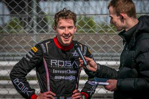 RACKSTRAW STARTS BRITISH CAREER WITH A WIN | Motorsport South Africa