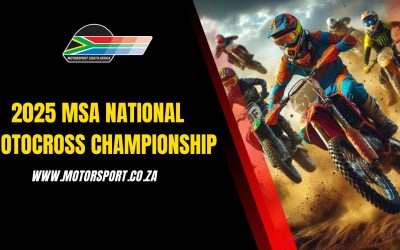 2025 MSA NATIONAL MOTOCROSS CALENDAR