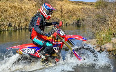 HONDA SCORES IN THE DUST OF DELMAS