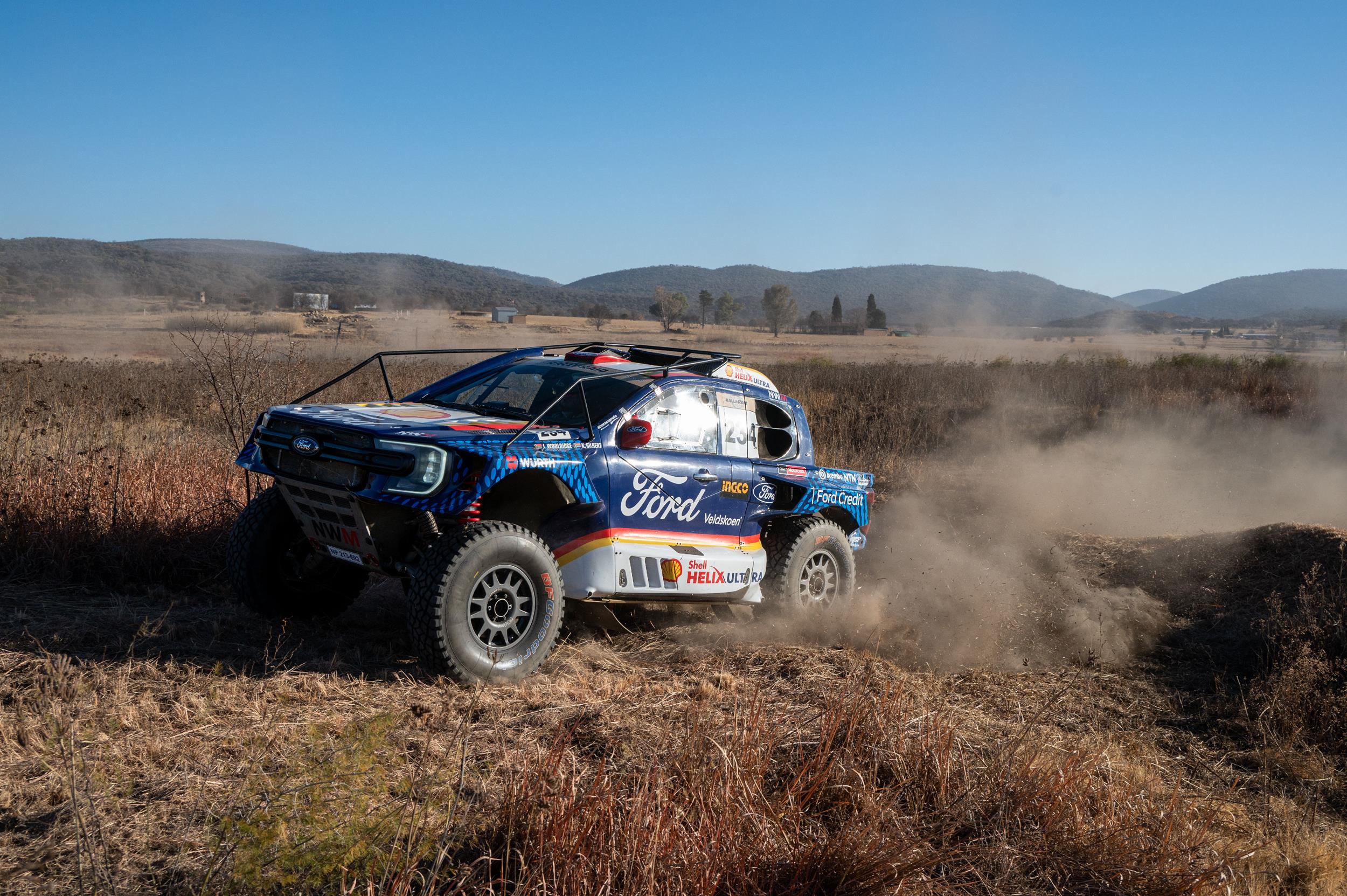 ALL-OUT ATTACK FOR NWM FORD RALLY-RAID TEAM AT PENULTIMATE SARRC RACE IN WELKOM