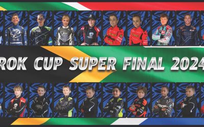 TWENTY COMPETITORS ARE VYING FOR THE PRESTIGIOUS ROK CUP SUPER-FINAL TITLE, FACING SOME OF THE WORLD’S TOP DRIVERS IN ITALY.