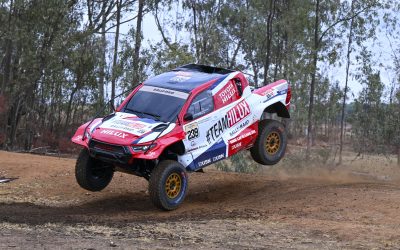 BLIGNAUT BROTHERS LEAD RENAULT KEC 400 AFTER THE FIRST DAY OF SA RALLY-RAID CHAMPIONSHIP FINAL