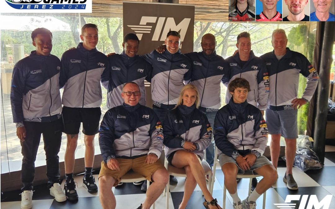 SOUTH AFRICAN TOP RIDERS TO REPRESENT AFRICA AT THE INAUGURAL FIM INTERCONTINENTAL GAMES