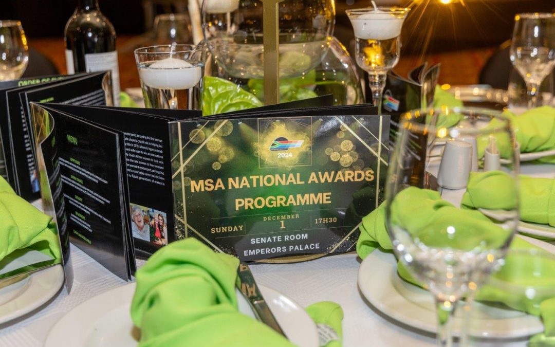 CELEBRATING THE BEST OF SOUTH AFRICAN MOTORSPORT AT THE 2024 MSA NATIONAL AWARDS