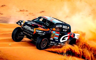 DAKAR: SOUTH AFRICANS FIGHT BACK