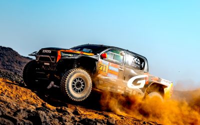 DAKAR: TOYOTA IN COMPLETE CONTROL