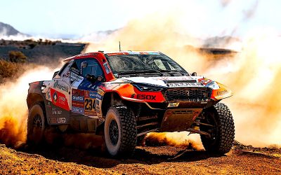 RED-LINED FIGHTS ON AT TOUGH DAKAR