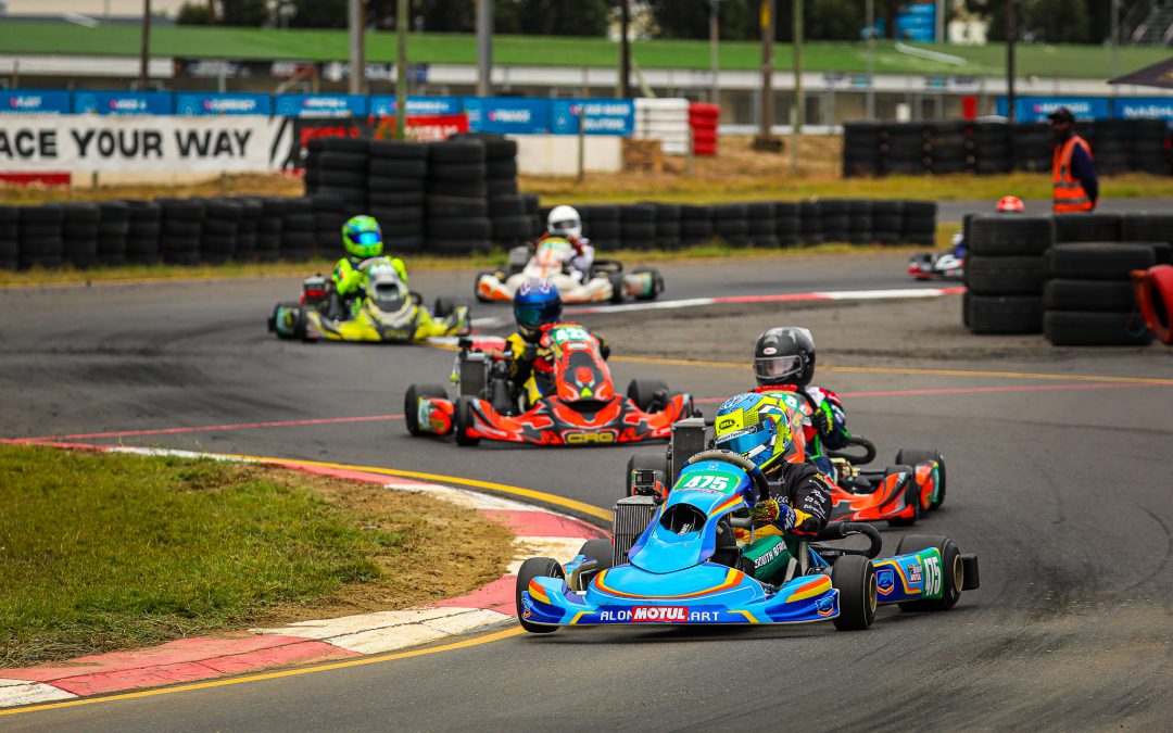 ODENDAAL SHOWS SPEED BUT FACES CHALLENGES IN NATIONAL JUNIOR MAX OPENER